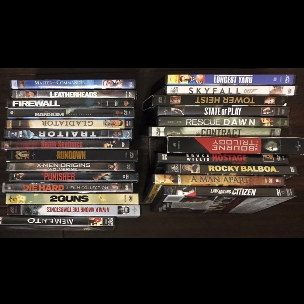 Guy movies Dvd Bourne Die hard